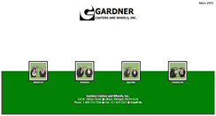 Desktop Screenshot of gardnercasters.com